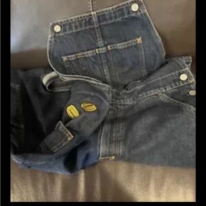 Levi Jeans “Mario Brothers Overalls”  sz Large